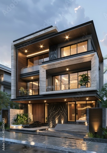 Modern Villa Design Inspiration © Du