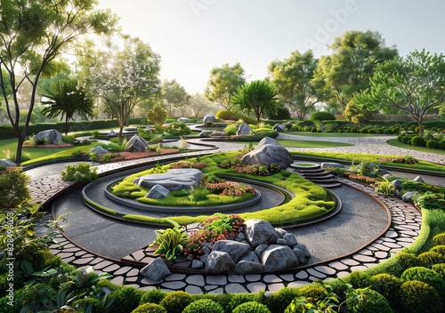 Garden Landscape Design Effect Picture