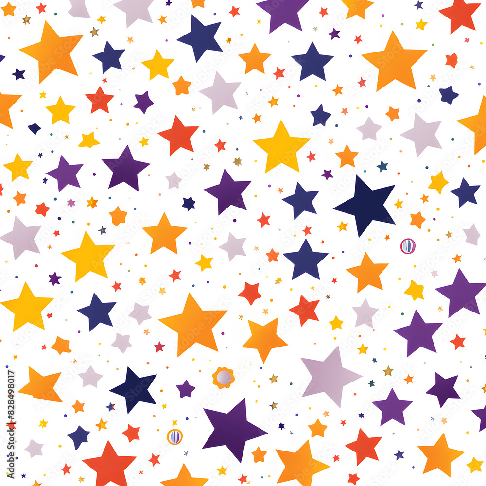 white background with stars white background with stars