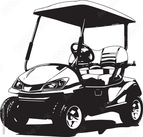 golf cart silhouette