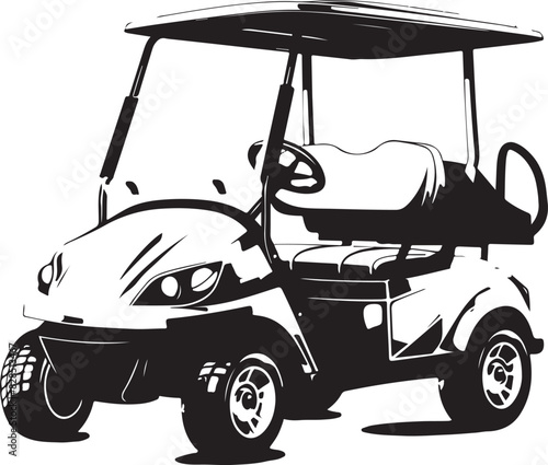 golf cart silhouette