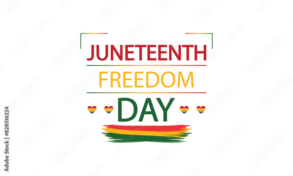 Honoring Juneteenth Freedom Day with Creative Flag Design Honoring Juneteenth Freedom Day with Creative Flag Design