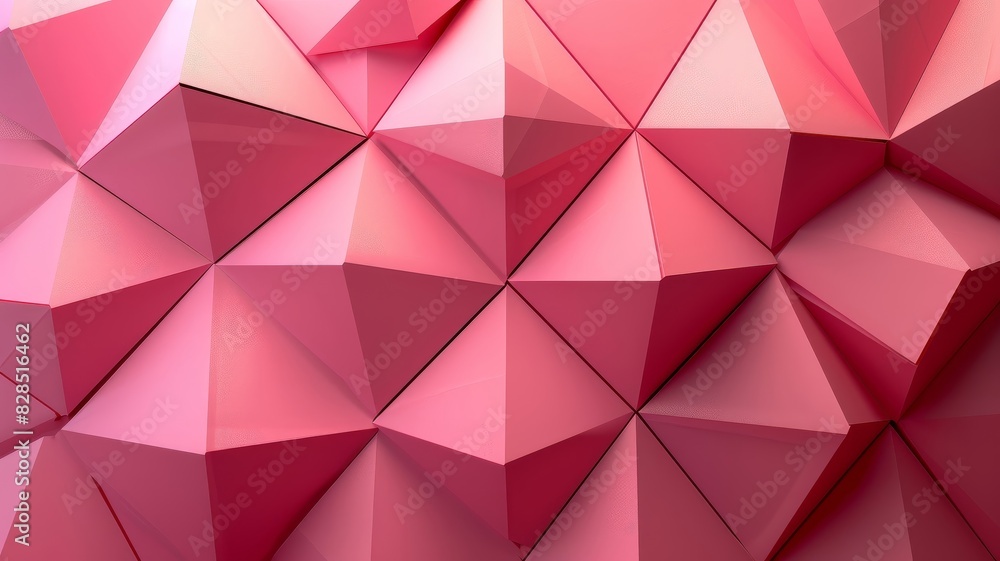 Obraz premium Close Up of Pink Wall