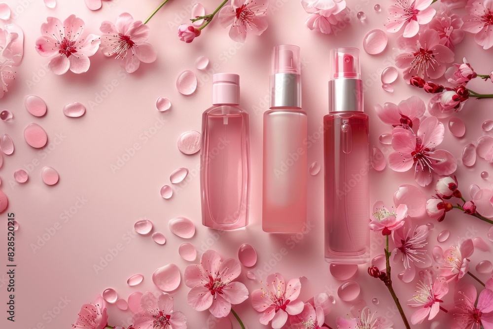 Set of beauty product for cosmetics advertising Set of beauty product for cosmetics advertising