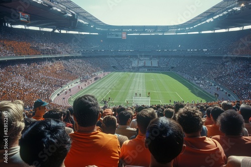 Wallpaper Mural Crowd of sports fans on the stadium tribune Torontodigital.ca