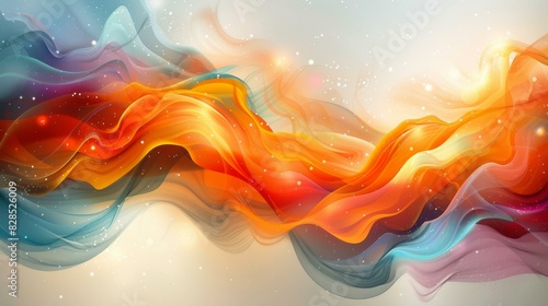 Colorful & Flowing Abstract Waves