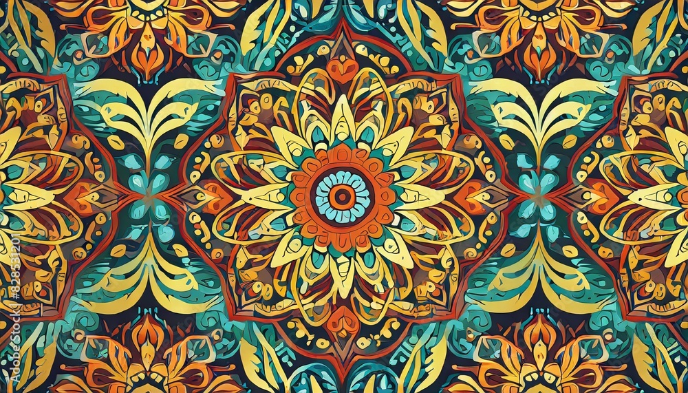pattern with flowers pattern with flowers