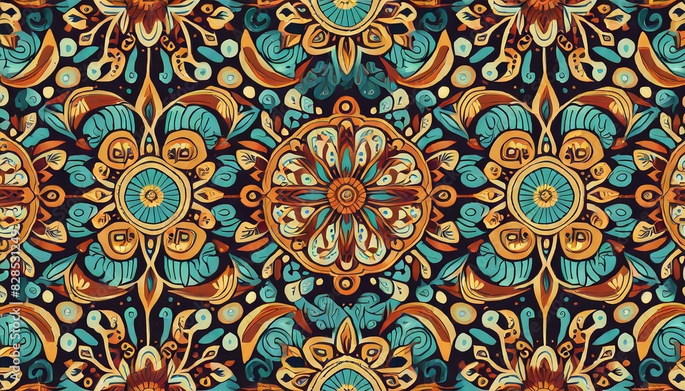 pattern with flowers pattern with flowers