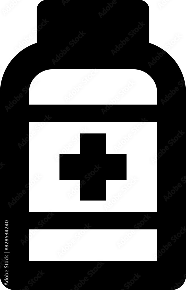 Obraz premium 薬瓶のアイコン