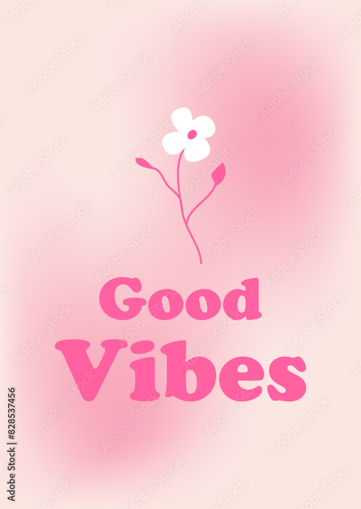 Illustration of a flower on a pink background. Illustration of a flower on a pink background.