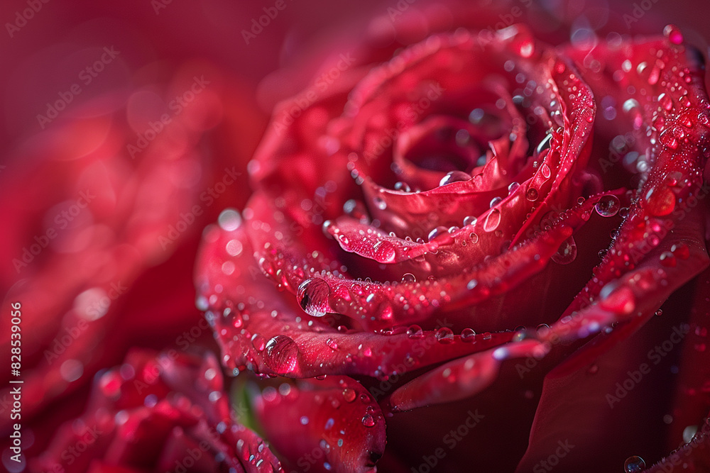 Shape Waterdrop Natural Red Ligh Beautiful Roses Midjourney Bloom Shape Waterdrop Natural Red Ligh Beautiful Roses Midjourney Bloom