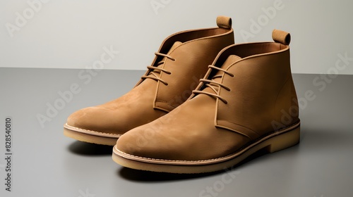 Men shoes Leather boots © Team