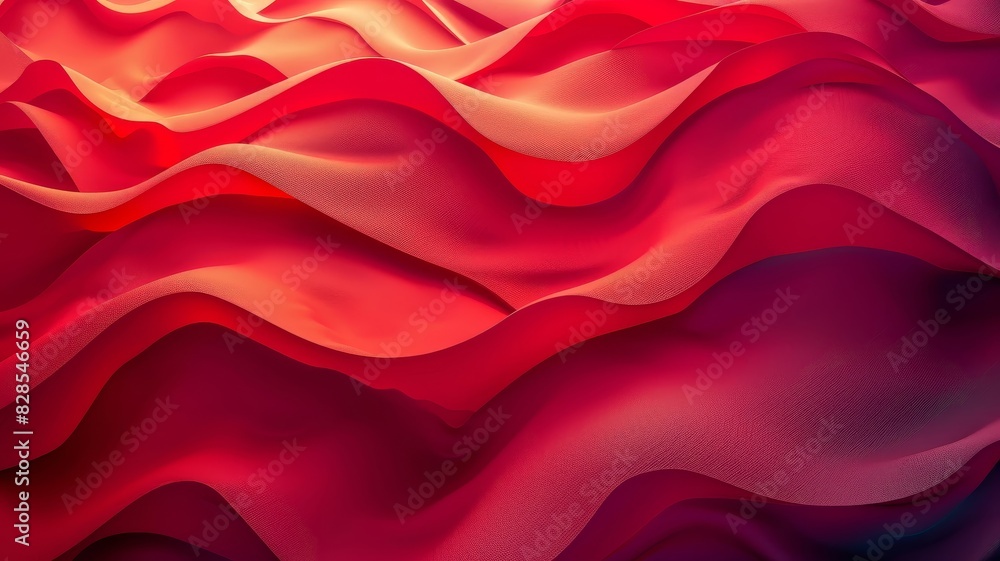 Red and Pink Wavy Lines Background Red and Pink Wavy Lines Background