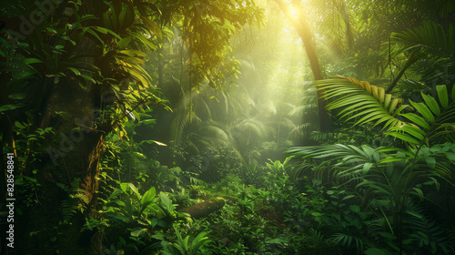 Lush Tropical Rainforest
