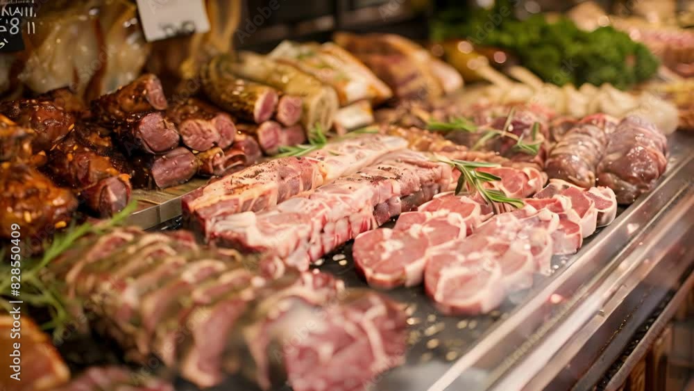 The butcher counter offers an array of exotic meats such as wild boar kangaroo and even alligator for adventurous eaters. The butcher counter offers an array of exotic meats such as wild boar kangaroo and even alligator for adventurous eaters.