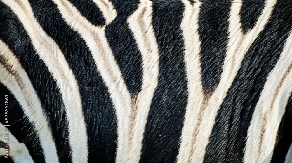 Animal zebra print. Closeup of fur texture. Monochrome. Fashion background. Generative AI Animal zebra print. Closeup of fur texture. Monochrome. Fashion background. Generative AI