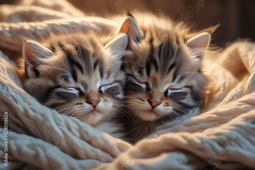 cat sleeping on a pillow © Muhammad Ali