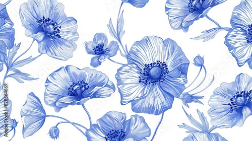 Floral pattern background