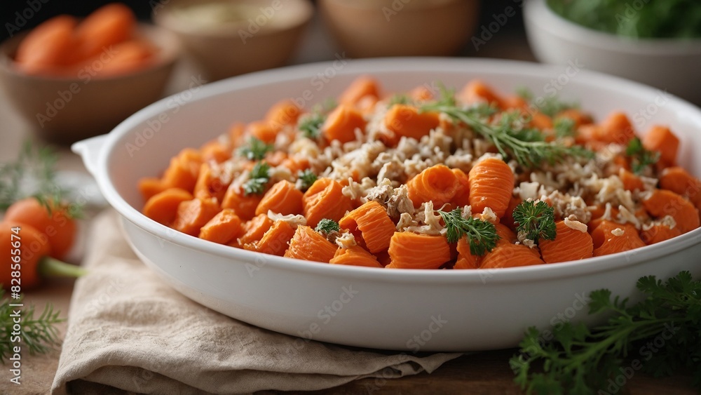 Porkkanalaatikko (Carrot casserole) Porkkanalaatikko (Carrot casserole)