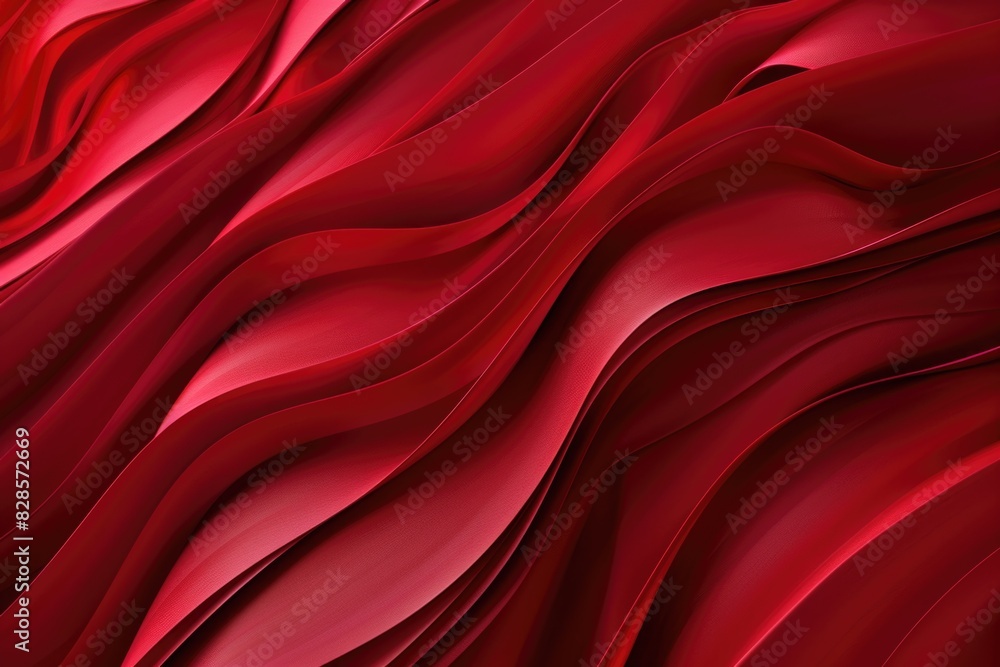 Close up view of red fabric, suitable for textile backgrounds Close up view of red fabric, suitable for textile backgrounds
