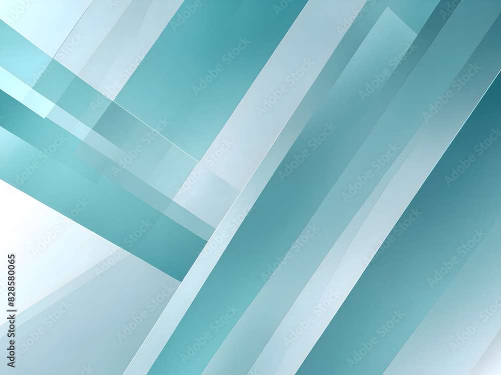 Fototapeta premium Abstract blue and white striped background