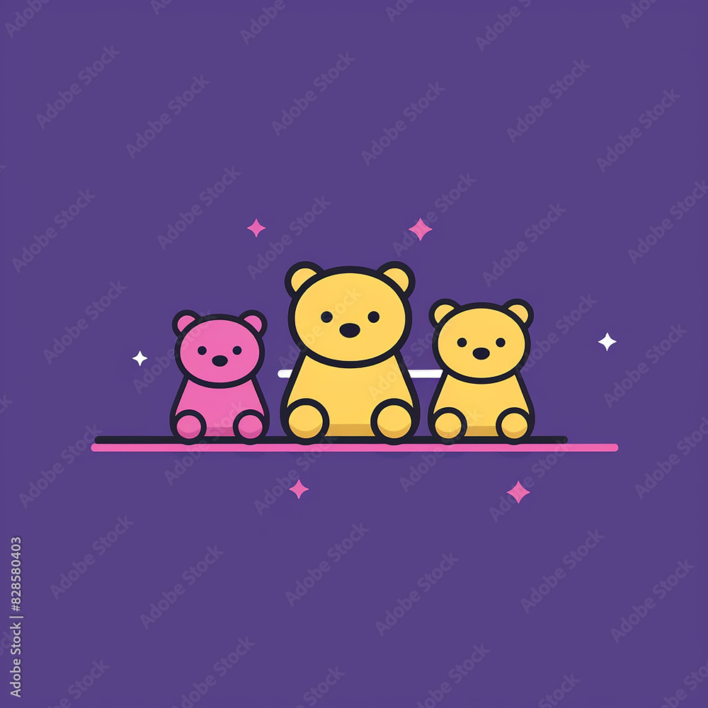 Teddy_Bear_Picnic_Modern_Line_Icon_Vector_Li Teddy_Bear_Picnic_Modern_Line_Icon_Vector_Li