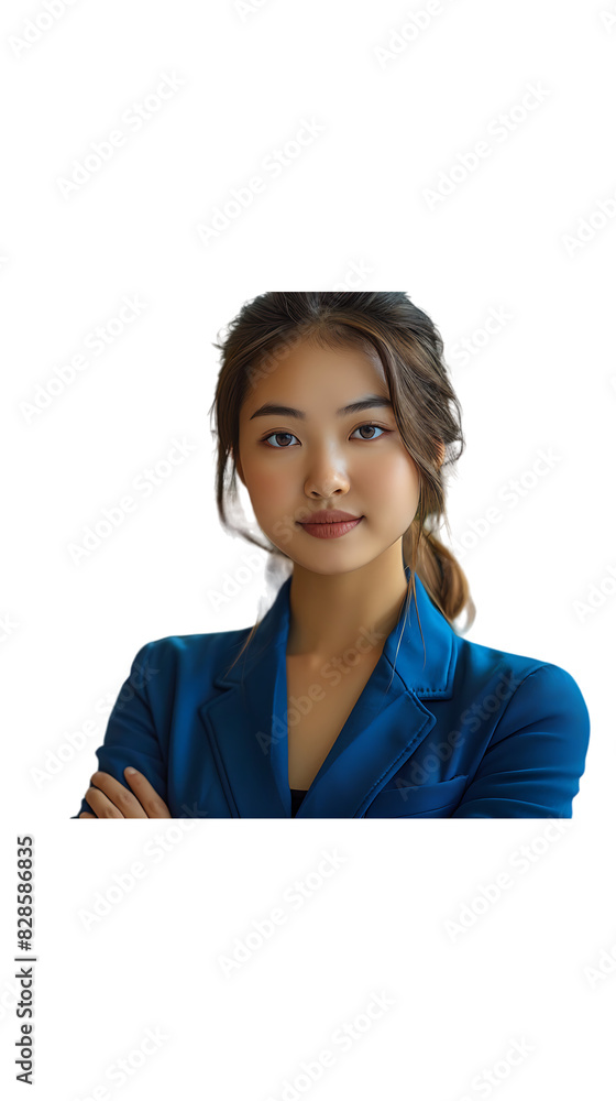 Elegant Chinese Businesswoman in Modern Office Setting overlay cut out on isolated transparent removed background Elegant Chinese Businesswoman in Modern Office Setting overlay cut out on isolated transparent removed background