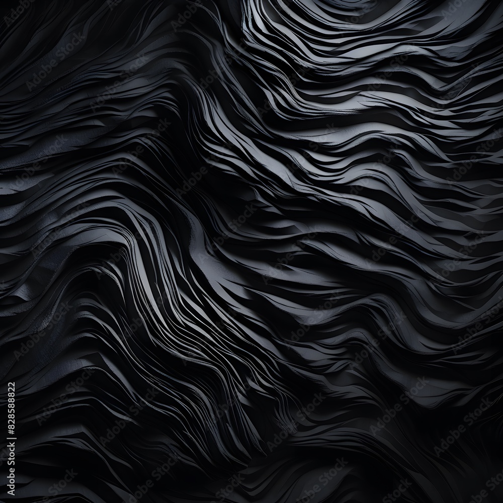 Black tiger fur texture Black tiger fur texture