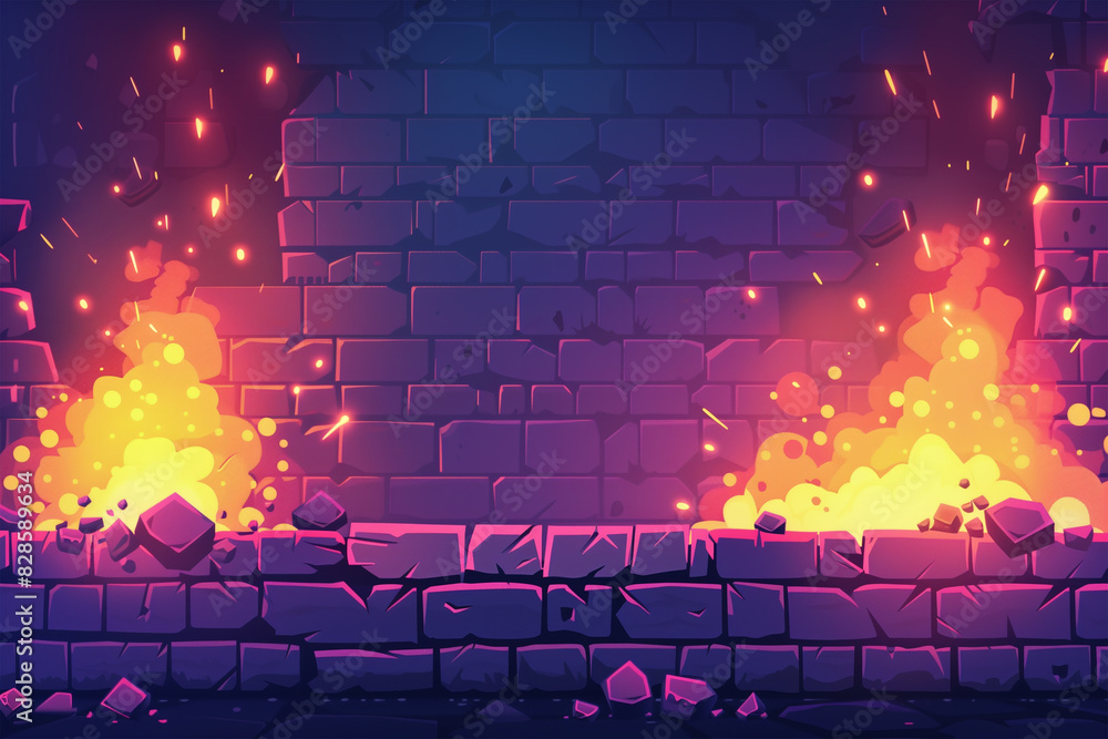 game background blast effect cartoon glow effect background game background blast effect cartoon glow effect background