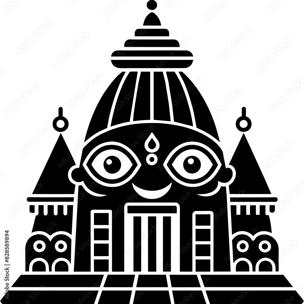 vector-happy-rath-yatra-festival-for-lord-Jagannath 