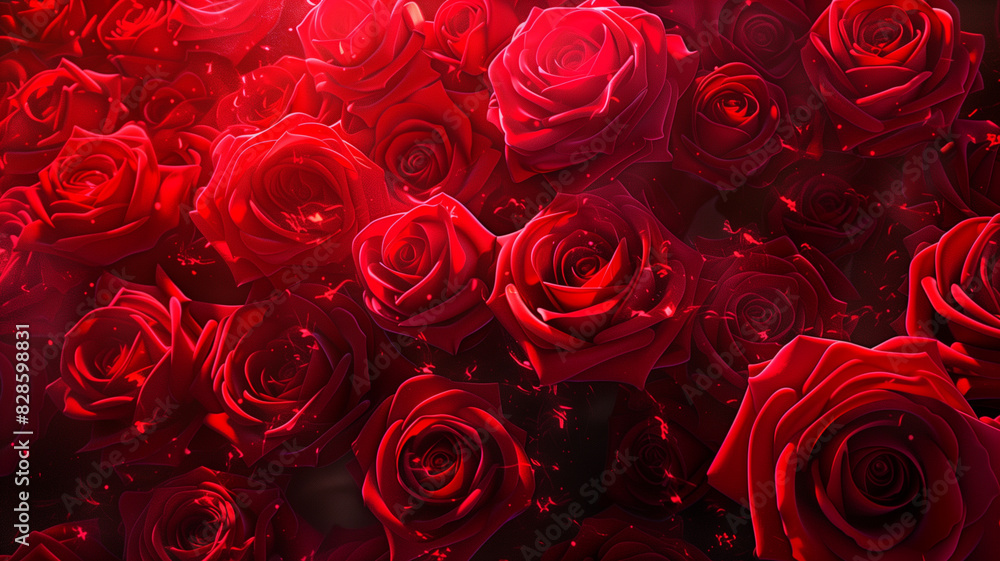 Beautifully shining rose in burgundy, copy space, space for text, Generative AI.ワインレッドに美しく輝く薔薇、コピースペース,テキスト用スペース,Generative AI。 Beautifully shining rose in burgundy, copy space, space for text, Generative AI.ワインレッドに美しく輝く薔薇、コピースペース,テキスト用スペース,Generative AI。