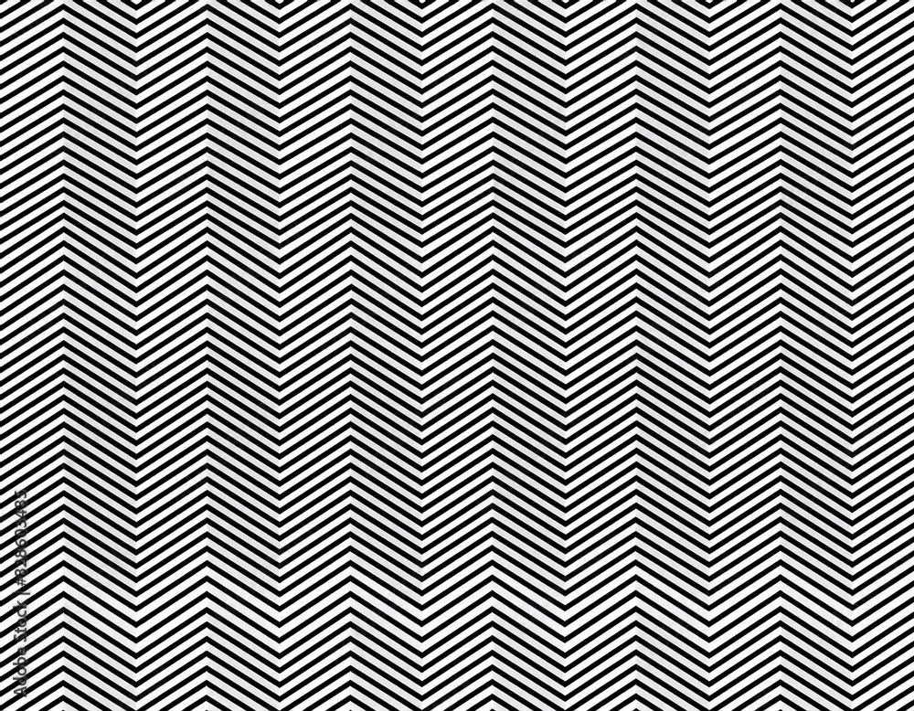black zig zag pattern background. White background skew position black zig zag pattern background. White background skew position