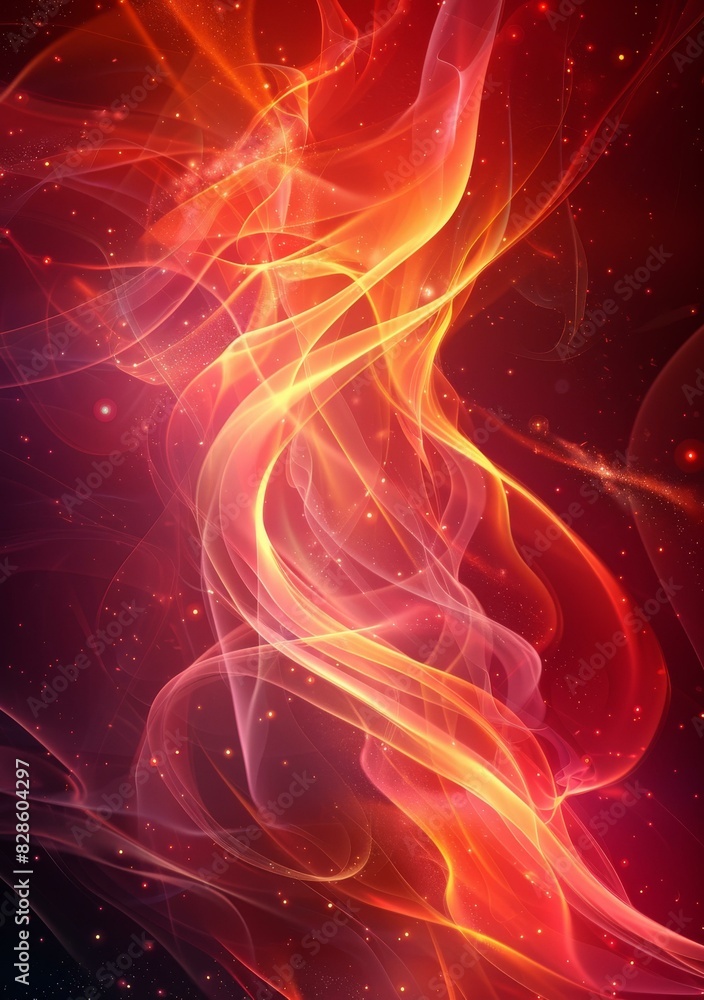 Obraz premium Blazing Flames