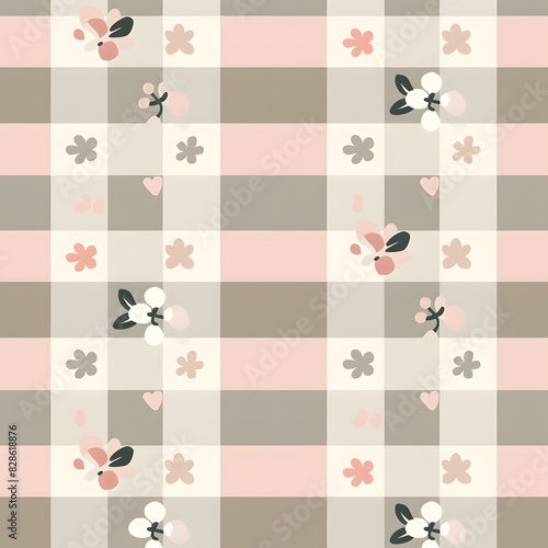 pattern with flowers