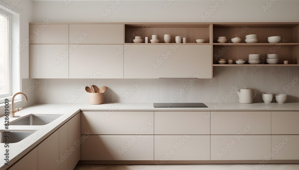 Photo interior modern design room 3D illustration Photo interior modern design room 3D illustration