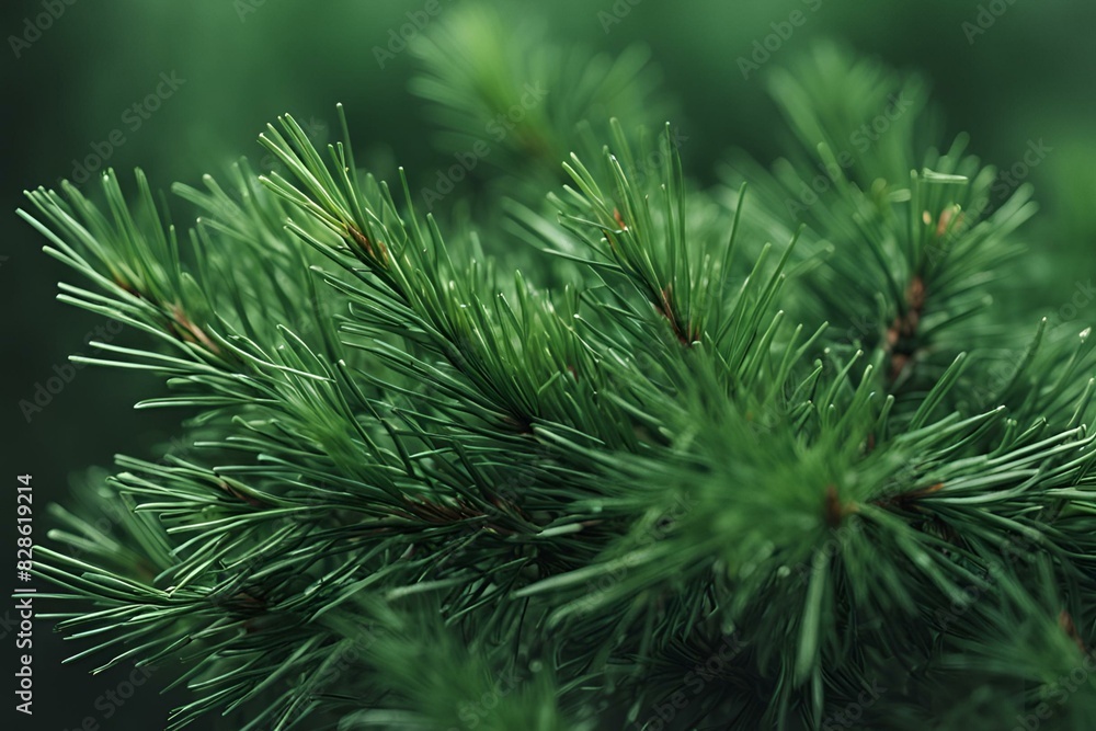 Pine Needle Close-up, Lush Green Texture, Botanical Detail, Macro Photography, Nature Background, Evergreen Foliage, High Resolution, Captivating Plant Image Pine Needle Close-up, Lush Green Texture, Botanical Detail, Macro Photography, Nature Background, Evergreen Foliage, High Resolution, Captivating Plant Image