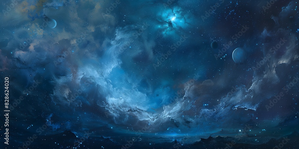 Interstellar background vast cosmic expanse swirling galaxies cosmic highways celestial navigation boundless universe Installer background Interstellar background vast cosmic expanse swirling galaxies cosmic highways celestial navigation boundless universe Installer background