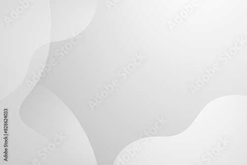 Abstract white and gray wave background. texture white pattern. vector illustration 