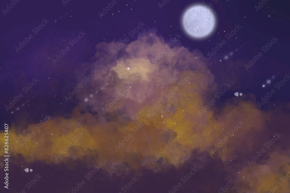 starry night sky starry night sky