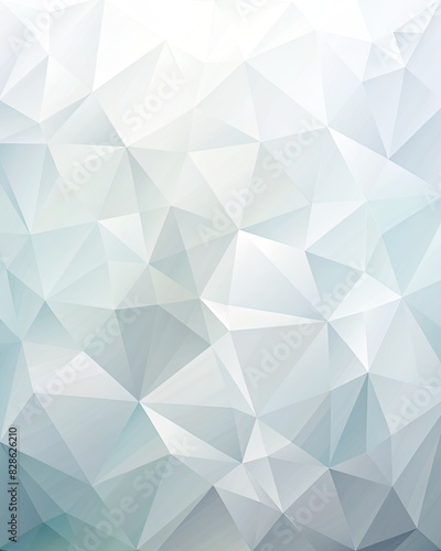 White Geometric Patterned Background with Soft Shadows