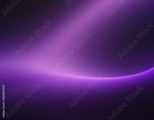 Glowing purple black grainy gradient background