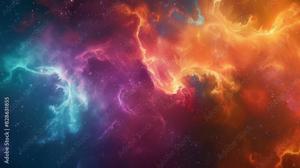 Colorful space galaxy cloud nebula Starry night cosmos background. Magic Infinite universe Colorful space galaxy cloud nebula Starry night cosmos background. Magic Infinite universe