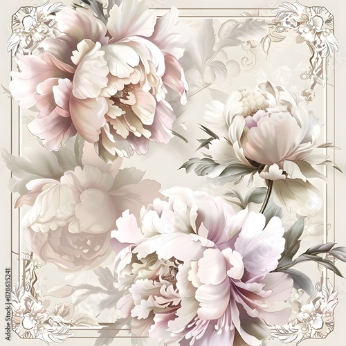 Watercolor Peonies Junk Journal 