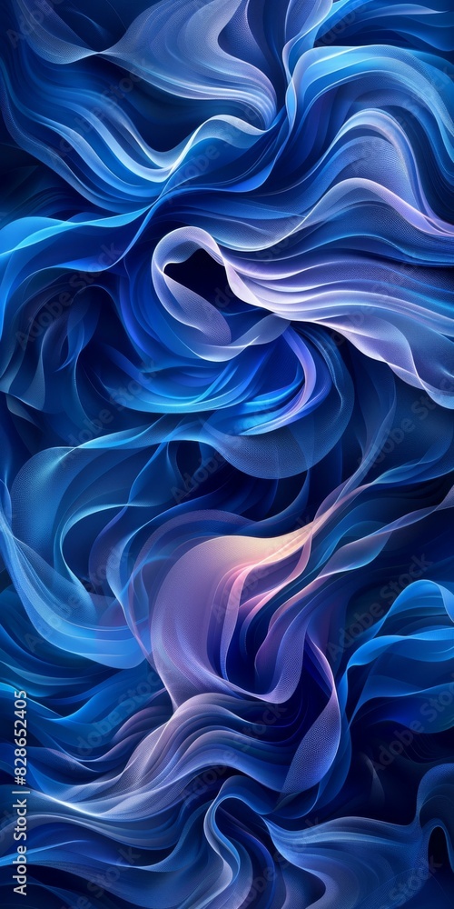 Obraz premium Blue Ocean Waves