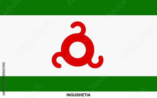 Flag of INGUSHETIA, INGUSHETIA national flag
