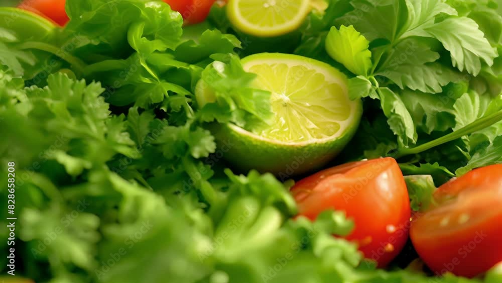 Cilantro lime and chili seasonings add a touch of e and island flair to any salad creation. Cilantro lime and chili seasonings add a touch of e and island flair to any salad creation.