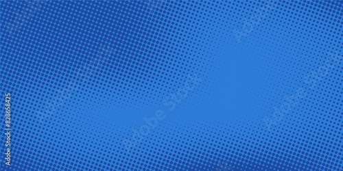 Abstract dark blue abstract halftone background