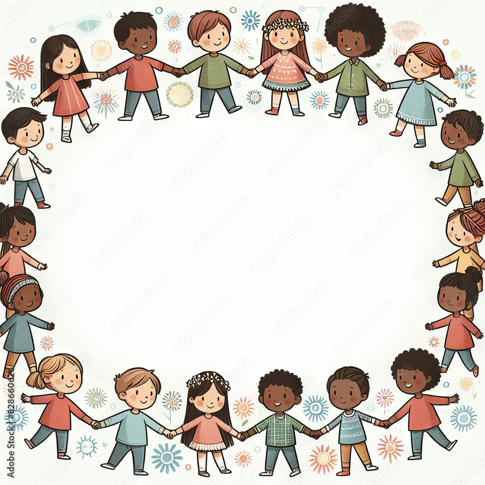 International Children's Day graphic template International Children's Day graphic template