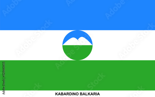 Flag of KABARDINO BALKARIA, KABARDINO BALKARIA national flag
