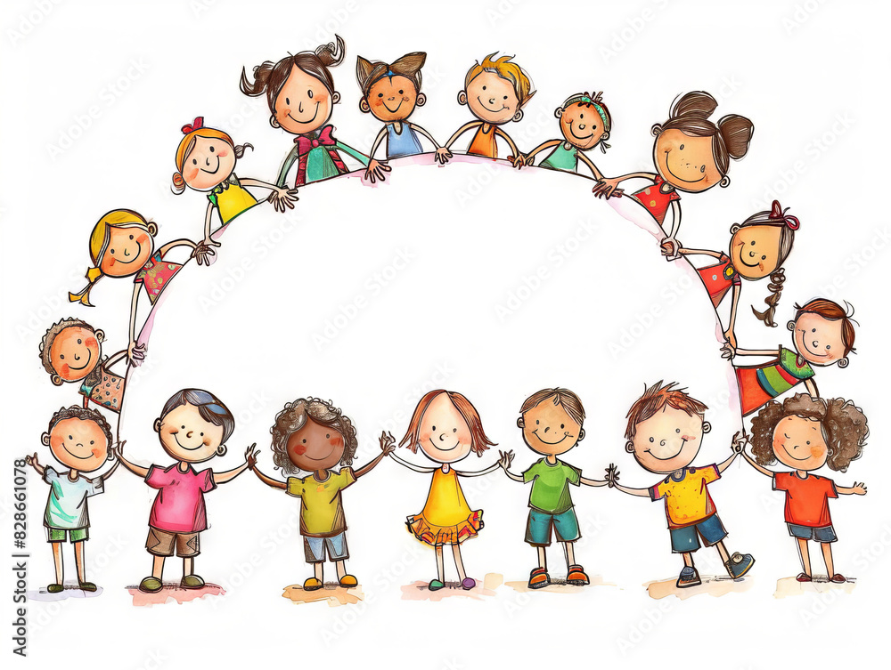 International Children's Day graphic template International Children's Day graphic template